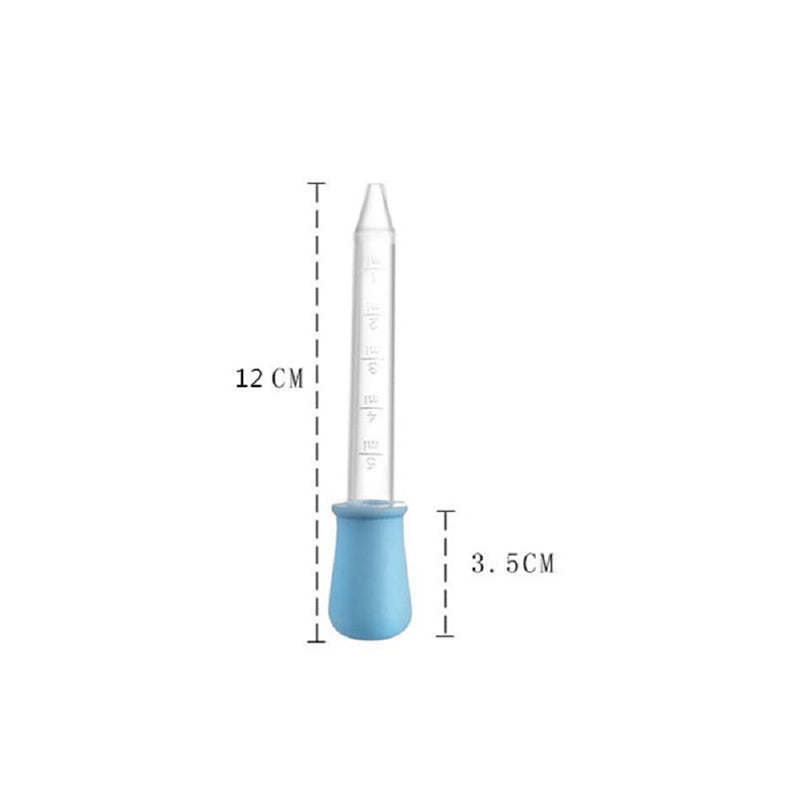 [Australia - AusPower] - 5ml Liquid Droppers Clear Medicine Silicone and Plastic Pipettes Eye Dropper with Bulb Tip for Kids Candy Molds (8 Pack) 
