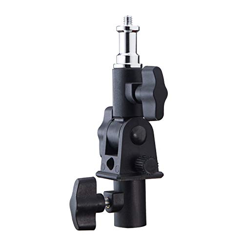 WELLMAKING Light Stand, 72 inches led Light Stand Reverse Folding Light Tripod with U-Shape Camera Flash 180°Swivel Mount Bracket