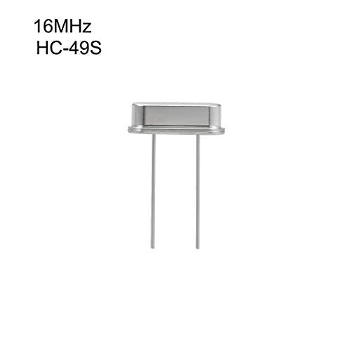 sourcing map Quartz Crystal Oscillators Resonators HC-49S 16MHz | Replacement parts