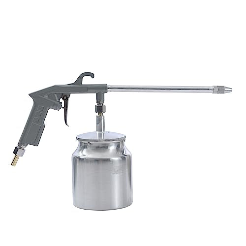 KATSU Paraffin Spray Gun Long Nozzle Paraffin Diesel Air Spray Gun Engine Cleaner with Aluminum Cup and 700CC Tank Capacity 222114