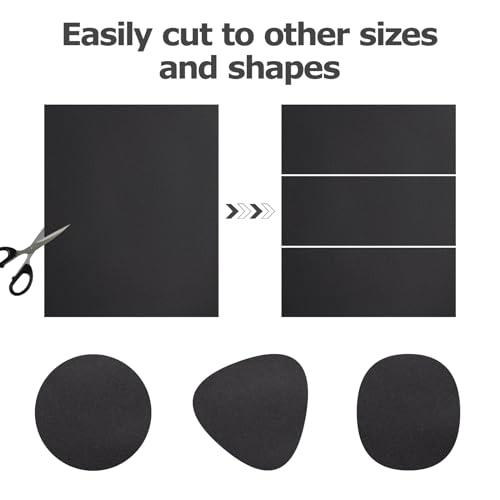 Sandpaper Set, Emery Paper Fine 5000 3000 2500 2000 1500 1200 1000 800 Wet and Dry Sandpaper for Car, Wood Furniture, Metal, Stone, Varnish, Glass, 23 x 28 cm (Pack of 16) 16 pieces: 800-5000