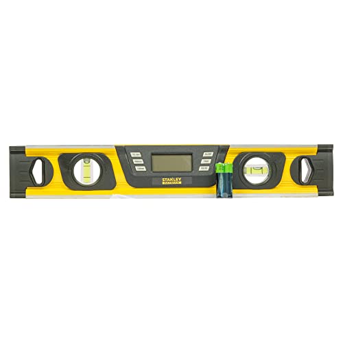 Stanley FatMax Inclinometer (Digital Spirit Level in Degrees | Percentage mm/m, 40 cm Length, LCD Display) 0-42-063 40 cm Multicolored