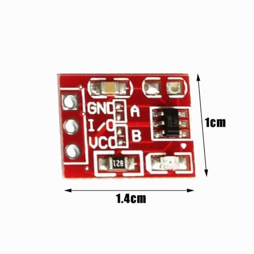 TTP223 Touch Sensor Module Capacitive Touch Switch Pack of 60 | 1 channel touch module for Arduino ESP32 DIY electronics and own projects