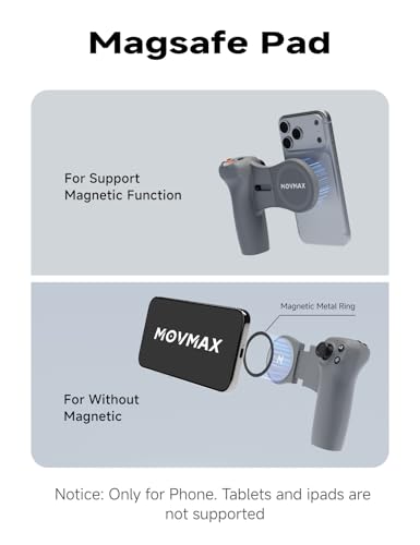MOVMAX Wireless Remote Controller for DJI Osmo Pocket 4/3/2 for Pocket 4/3/2
