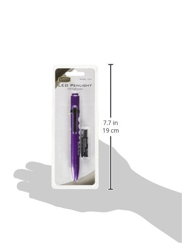 [Australia - AusPower] - Prestige Medical Soft LED Pupil Gauge Penlight, Purple 
