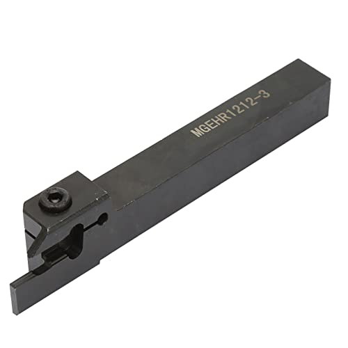 Yosoo Health Gear Lathe Parting Tool, MGEHR1212-3 with 10 Inserts