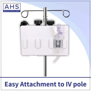 [Australia - AusPower] - AHS American Hospital Supply Transducer Holder for Iv Pole Holds 3 Transducers Oem Arterial Transducer Adjustable Holders Oem Devices (Icu Medical Compatible) ICU Medical Compatible 