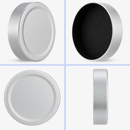 Haoge Metal Front Lens Cap Cover for Fujifilm GFX100RF Camera Accessories Silver Cap-GFX-S