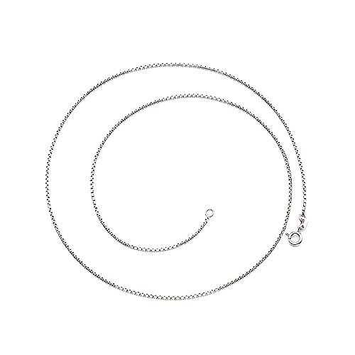 925 Sterling Silver Saint Jude Small Round Medallion Pendant Charm 13.25mm Diameter with Box Chain Necklace 18" Box Chain