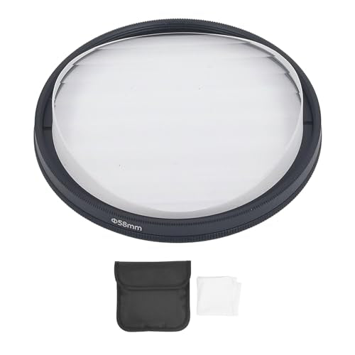 ASHATA Linear Glass Prism Filter, 58mm, MRC Coating, Special Effects, Repetitive Image, Foreground Blur, for Photography