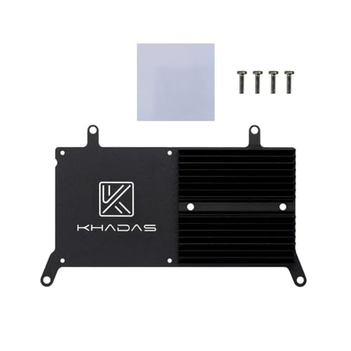 Khadas Vim Heat Sink Lightweight Aluminum SBC Radiator for Edge-V, VIM1-4 SBC Heatsink