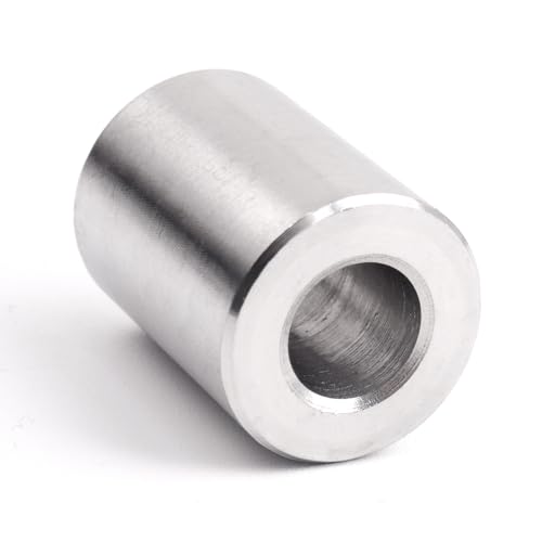 HKATOPS stainless steel round standoffs, 3/8" ID x 3/4" OD x 1" length, 10-piece set