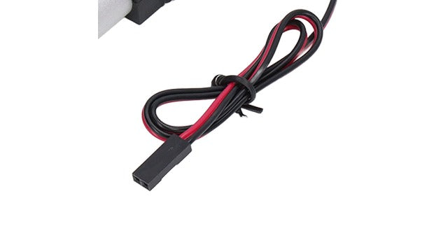 Linear Actuator, 12V Mini Electric Waterproof Linear Motion Actuator with End Limit Switches Mounting Brackets, Maximum Force 64N Micro Linear Actuator for Electric Door Opener Window Opener(50mm) 50mm