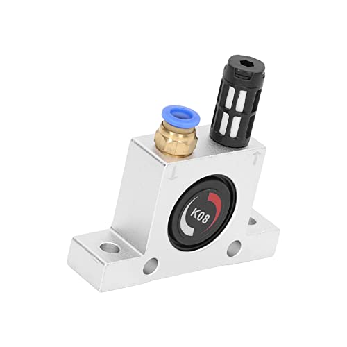 ViaGasaFamido Pneumatic Air Vibrator Ball Type Aluminum Alloy with Silencer Air Cooled