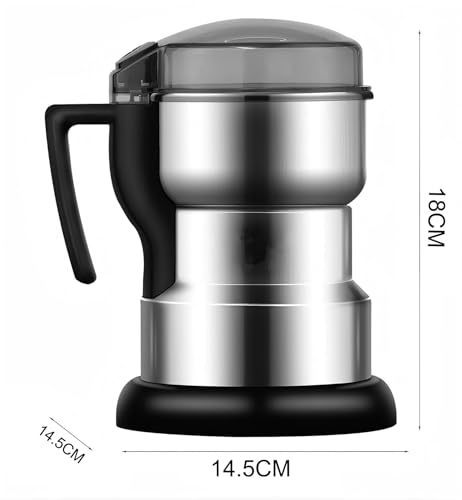 Electric Grinder 400W,Stainless Steel Mill for Coffee Beans