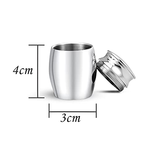 FGT Small Mini Urn for Ashes Cremation Memorial Keepsake Dad Mum Grandpa Grandma Sister Wife Husband Hold You In My Heart Until in Heaven