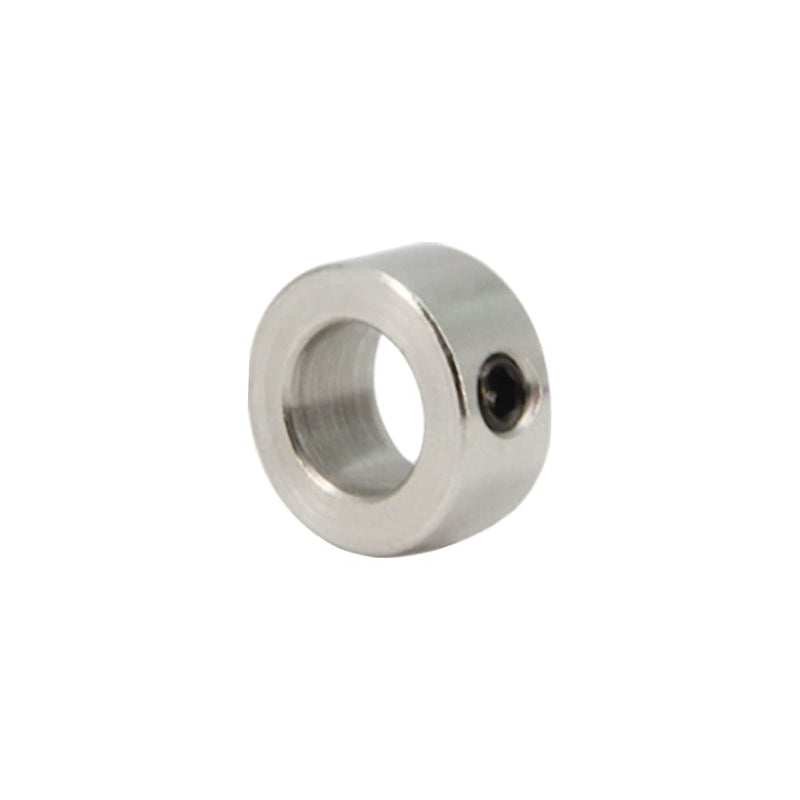 [Australia - AusPower] - 10 Pcs Lock Collar 10mm Shaft Lock Collar T10 Lead Screw Lock Ring for CNC Parts (10mm-Silver) 10mm-Silver 