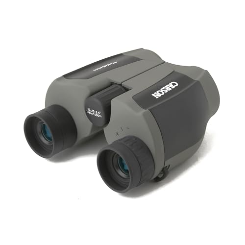 Carson ScoutPlus 10x25mm Compact and Lightweight Porro Prism Binoculars (JD-025)