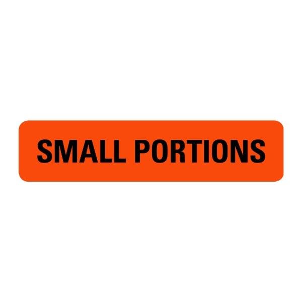 Small Portions Food Labels