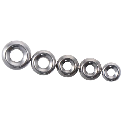 FEIYING 120Pcs Countersunk Washers Finishing Cup Countersunk Washer Assortment Kit, #6#8#10#12 304 Stainless Steel Finish Washers