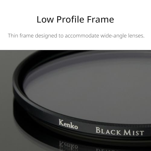 Kenko Diffusion Effect Filter Black Mist No.1 N φ77mm, Soft Effect, for That Perfect Cinematic Scene, Made in Japan, 449936 77mm
