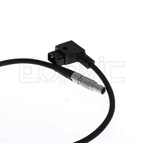 24" D-TAP to 2Pin Lemo for Teradek ARRI RED Paralinx Preston 2Pin Cable