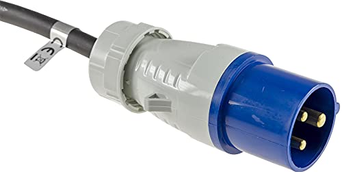 ChiliTec CEE Cable Adapter Plug to Earthing Contact Coupling 1.5 m | IP44, H07RN-F 3G2.5, 230 V 3-pin, for camping, boat, caravan, caravan CEE to earthing contact coupling 1.5 m