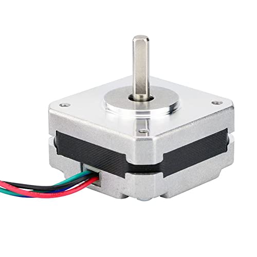 2X 4-Lead Nema 17 Stepper Motor 20Mm 1A 13Ncm(18.4Oz.in) 42 Motor Nema17 Stepper for DIY 3D Printer CNC