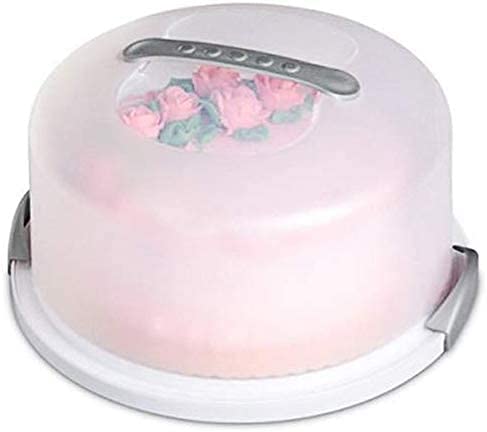 Sterilite Cake Server Circular Serving Container White