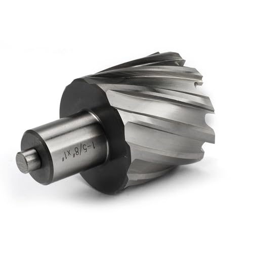 JESTUOUS annular cutter with 1-5/8 inch cutting diameter, 3/4 inch Weldon shank, and 1 inch cut depth