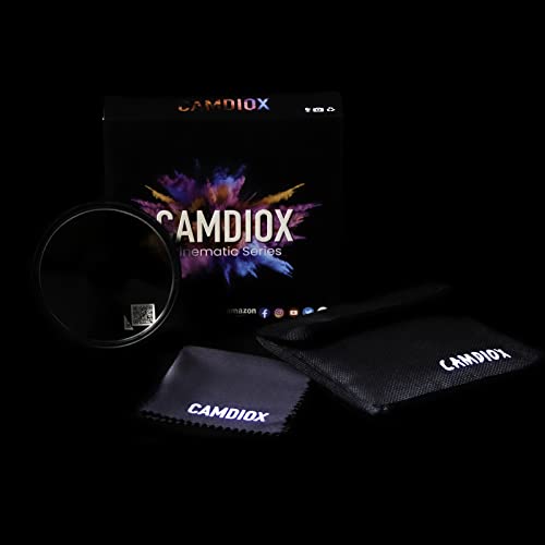 Cinepro Mist Soft Diffusion 1/2 1/4 1/8 CPRO Filter - PRO 3 pc Set Creative Cinematic Diffusion Effect for DSLR mirrorless Video Camera (62mm) 62mm