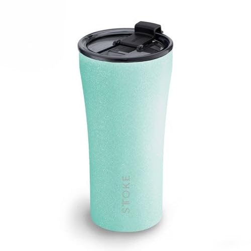 Sttoke Leakproof Lid Shatterproof Tumbler, Unicorn Blue, 6.9-inch Height, 16 oz.