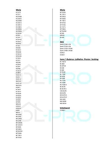 DL-pro Thermostat for Liebherr 6151086 Ranco K59L1287 Compatible with Miele 1513061 AEG 5026750700/7 899671069599/1 Temperature Controller with Capillary Tube Protection Hose for Refrigerator