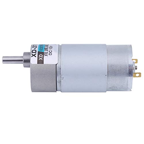 12V 15W DC Motor Gear Motor 37GB555 500RPM Large Torsion Power Tool for Curtain Machines for Window Opener