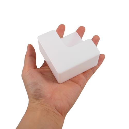 TOYANDONA Pack of 4 Wall Mount for Digital Body Scales, Space-Saving Scales Made of Plastic, Drill-Free Mounting for Bedroom and Bathroom