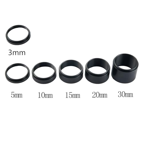 Adjustable Extension Tubes M42x0.75 Both Sides for Cameras Focal Length 3mm 5mm 10mm 15mm 20mm 30mm