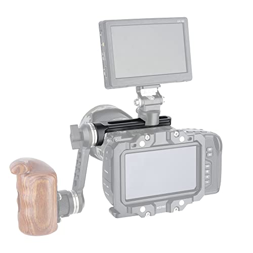 NICEYRIG NATO Rail to Rosette Mount Adapter for ARRI Standard DIY Rig, for RED DSMC2 Weapon/Epic-W/Scarlet-W/Raven - 372