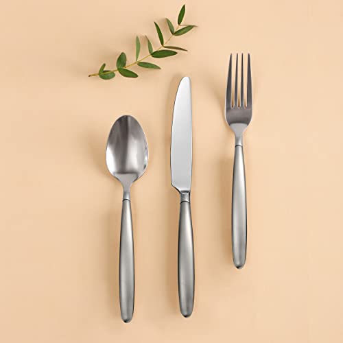 Tidal Frosted (Forged) 18/0 5pc Set 5-Piece Flatware Set