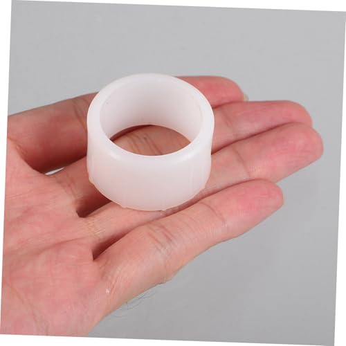 Pack of 12 Sanding Discs Reducing Sleeves Plastic Adapter for Sanding Discs Compatible with Bench Grinding Machines Versatile Use for Stone Processing