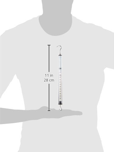 EISCO Economy Dynamometer spring balance, high-resolution 30N spring scale with clear measurement markings