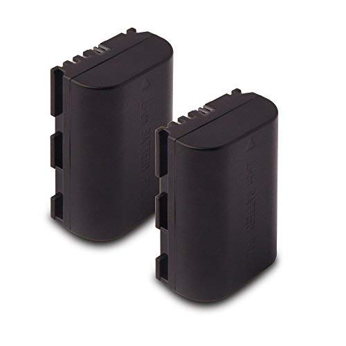[Australia - AusPower] - 2 Pack Replacement Canon LP-E6 LP E6N Battery for Canon 60D, 70D, 80D, 5DS R, 5D Mark II III IV, 6D, 7D, C700, XC15, Cameras (2650mAh, 100% Compatible with Original) 