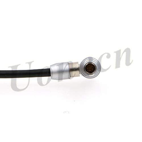 Uonecn for ARRI Alexa mini Camera Cable Two XLR 3 pin Female Plug to 00 Right Angle 5 pin Male Audio Input Cable