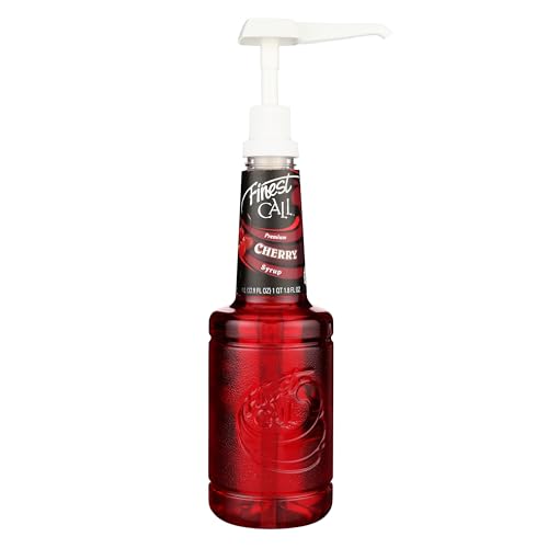 Finest Call 0.5 oz Bar Syrup Pump Dispenser for 1 Liter Bottle, 2 Pack 0.5 oz (Pack of 2)