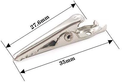 [Australia - AusPower] - 35mm Metal Alligator Clip (Pack of 100pcs) 