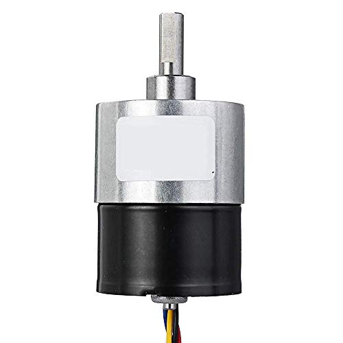 DollaTek DC 24V 37mm Diameter Gearbox Low noise Long life High Torque Brushless DC Gear Motor