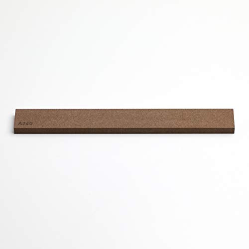 Wazakura Sharpening Oilstone for Bonsai Scissors and Cutter, Made in Japan, Whetstone Medium Grid - #240 Oil Stone