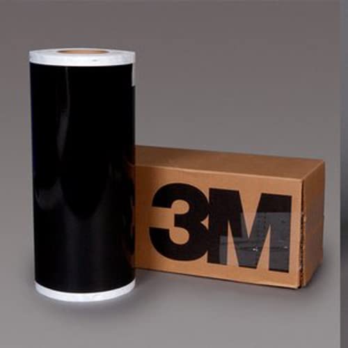 3M™ Scotchlite™ Black Reflective Adhesive Film Vinyl for Shops Signs Cars Bikes - 12" x 8" Size