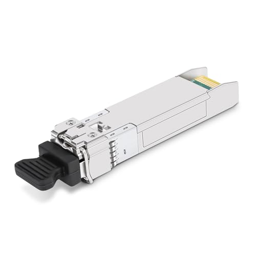 QSFPTEK 25G SFP28 Module 850nm 100m DDM, VSEL+PIN Multi-Mode Transceiver 25GBASE-SR SFP28 Optical Transceiver Module for Cisco SFP-25G-SR-S, up to 100m with DDM