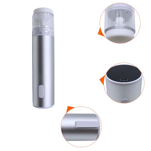 Small Vacuum Sealer with 10 Vacuum Bags and 2 Caps, Rechargeable and Portable, Hand Sealer for Preserving Food
