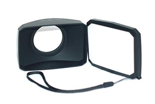 43mm 16:9 Screw Mount Rectangular Wide Angle Lens Hood